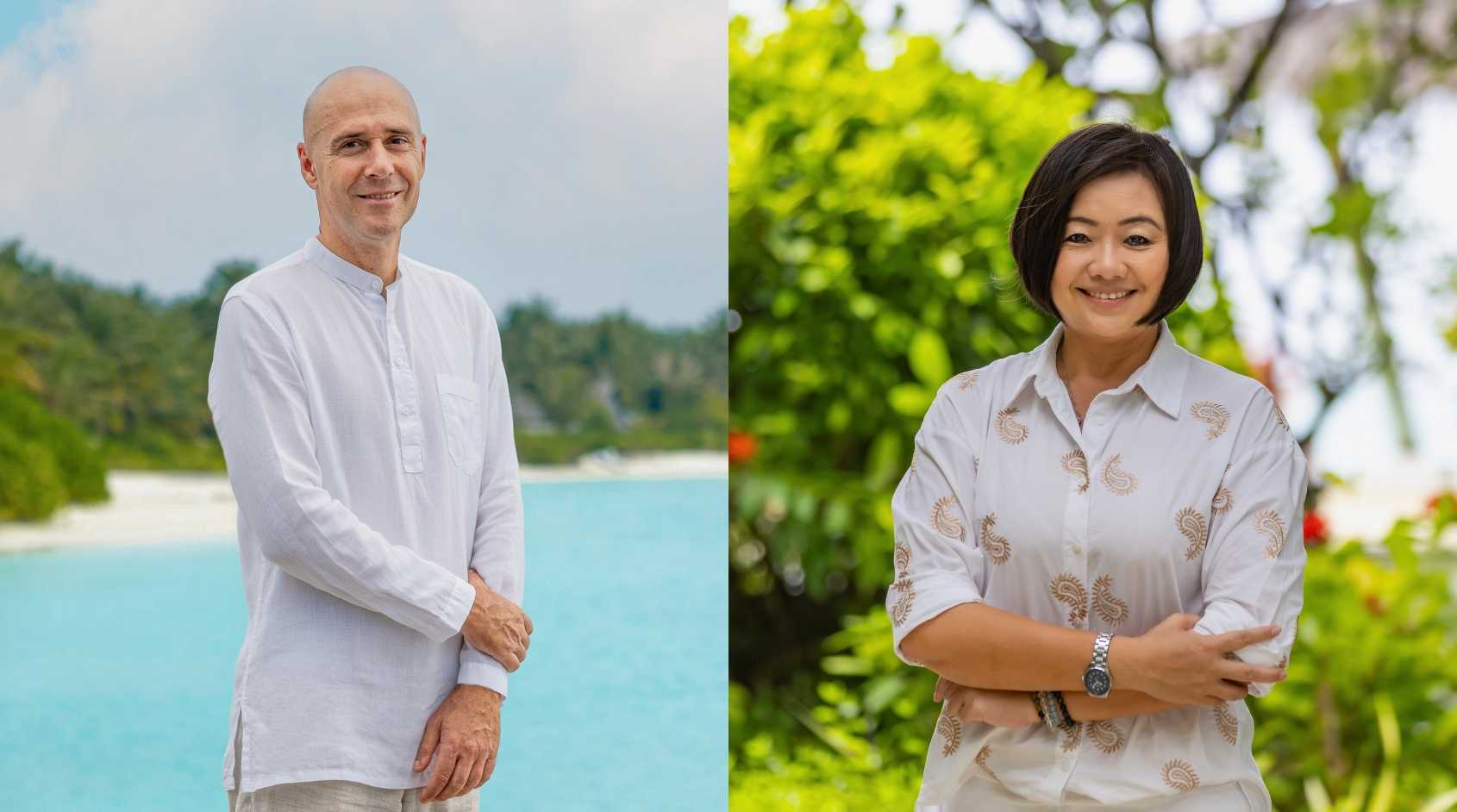 Left: Mr Tomás David Castaño, Right: Ms Mei P. Pun