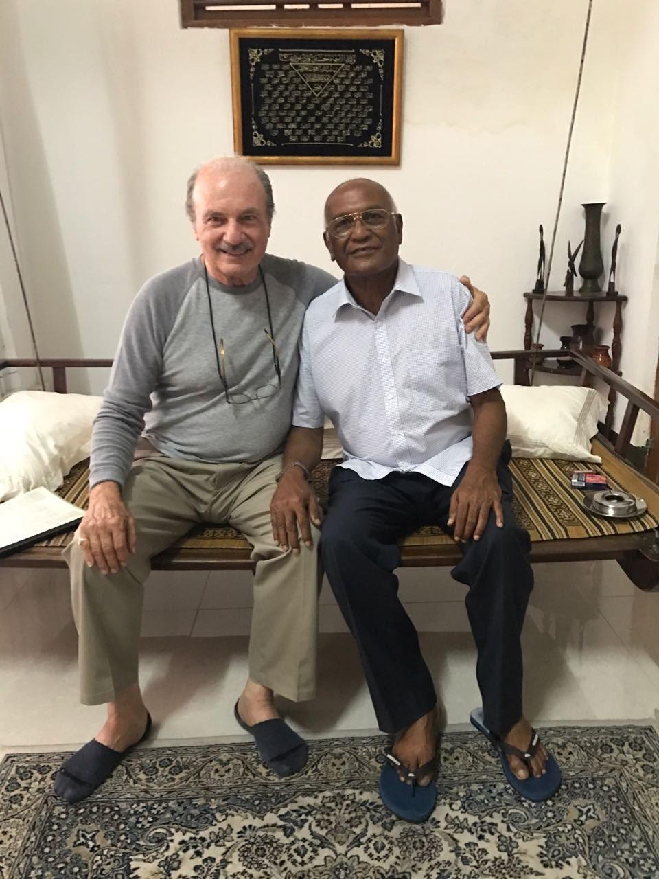 George Corbin and Ahmed 'Kerafa' Naseem