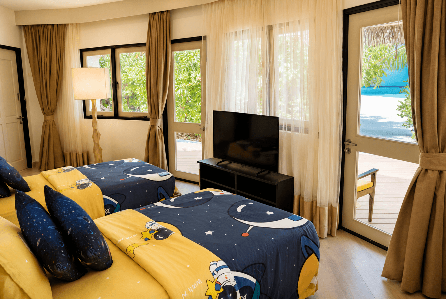 Angsana Velavaru_Angsana Three-Bedroom Pool Villa_Kids Room.png