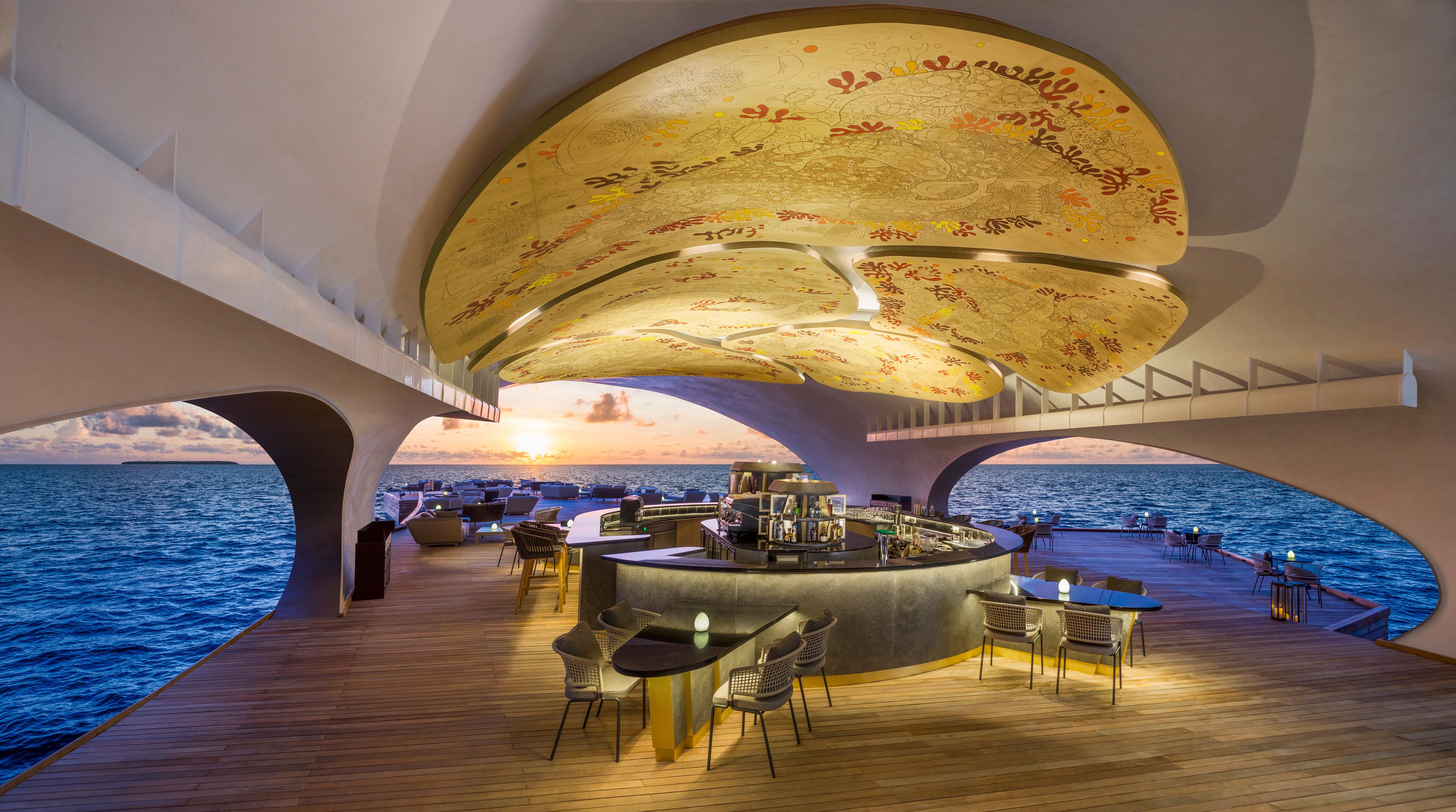 The St. Regis Maldives - Whale Bar - Mural and Bar.jpg