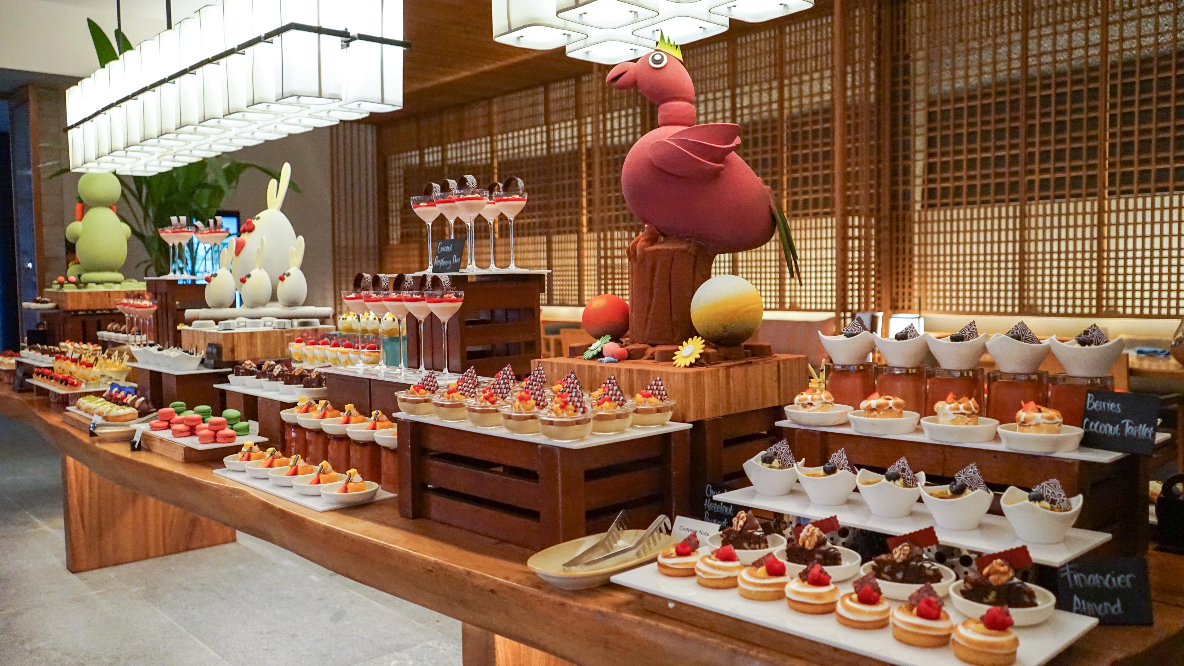 Alila Kothaifaru Maldives Easter Buffet Set Up.jpg